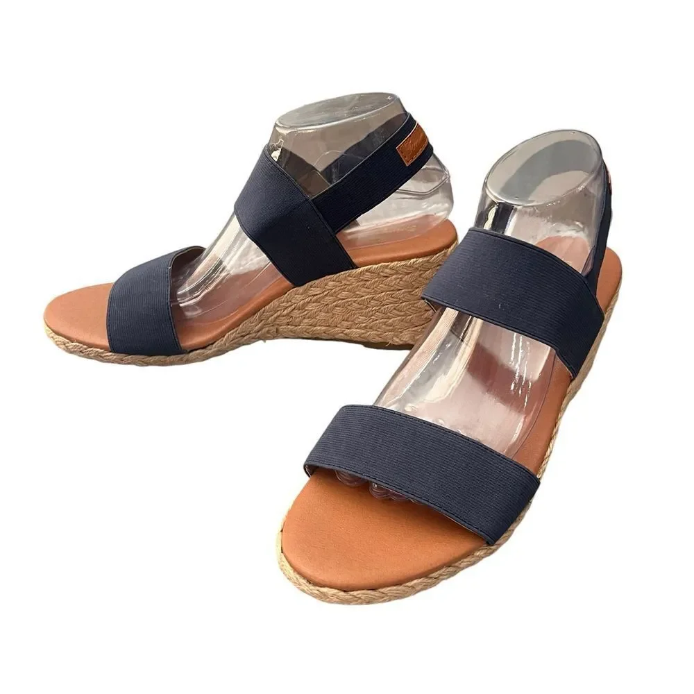 Women's Tommy Bahama Sakura Wedge Sandals - Sz 9.5 - Picture 1 of 8